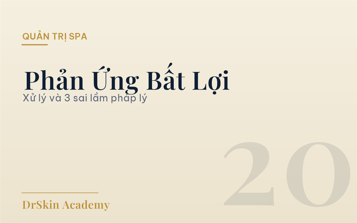 Quy trình xử lý phản ứng bất lợi sau điều trị